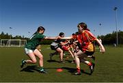 17 May 2025; Participants during the 2025 ZuCar Gaelic4Teens Festival Day at the North Campus, University of Limerick, Limerick. Photo by Tom Beary/Sportsfile