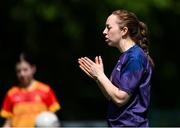 17 May 2025; LGFA Gaelic4Teens Ambassador Sinead Delahunty during the 2025 ZuCar Gaelic4Teens Festival Day at the North Campus, University of Limerick, Limerick. Photo by Tom Beary/Sportsfile