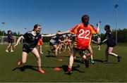 17 May 2025; Participants during the 2025 ZuCar Gaelic4Teens Festival Day at the North Campus, University of Limerick, Limerick. Photo by Tom Beary/Sportsfile