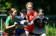 17 May 2025; Participants during the 2025 ZuCar Gaelic4Teens Festival Day at the North Campus, University of Limerick, Limerick. Photo by Tom Beary/Sportsfile