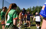 17 May 2025; Participants during the 2025 ZuCar Gaelic4Teens Festival Day at the North Campus, University of Limerick, Limerick. Photo by Tom Beary/Sportsfile