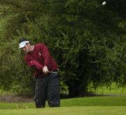17 September 2004; John Foster, Ballyclare Golf Club, plays his 2nd shot to the 7th hole. Bulmers Senior Cup Semi-Final, Sutton Golf Club v Ballyclare Golf Club, Shannon Golf Club, Shannon, Co. Clare. Picture credit; Ray McManus / SPORTSFILE