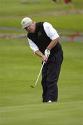 17 September 2004; Pat Nalty, Ballinrobe Golf Club, putting on the 16th. Bulmers Pierce Purcell Shield Final, Ballinrobe Golf Club v Tralee Golf Club, Shannon Golf Club, Shannon, Co. Clare. Picture credit; Ray McManus / SPORTSFILE
