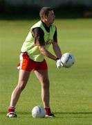 18 September 2004; Sean Cavanagh in action during international Rules squad training, St. Clare's GAA Ground, Glasnevin, Dublin. Picture credit; Pat Murphy / SPORTSFILE