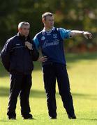 18 September 2004; International Rules manager Pete McGrath chats with selector John O'Leary during international Rules squad training, St. Clare's GAA Ground, Glasnevin, Dublin. Picture credit; Pat Murphy / SPORTSFILE