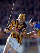 18 September 2004; Richie Power, Kilkenny, in action against Conor O'Mahoney, Tipperary. Erin All-Ireland U21 Hurling Championship Final, Kilkenny v Tipperary, Nowlan Park, Kilkenny. Picture credit; Damien Eagers / SPORTSFILE