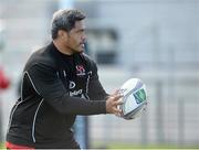 10 October 2013; Ulster's Nick Williams during squad training ahead of their Heineken Cup, Pool 5, Round 1, match against Leicester Tigers on Friday. Ulster Rugby Squad Training, Ravenhill Stadium, Belfast, Co. Antrim. Picture credit: Oliver McVeigh / SPORTSFILE