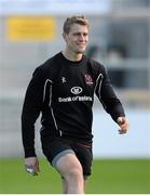 10 October 2013; Ulster's Andrew Trimble during squad training ahead of their Heineken Cup, Pool 5, Round 1, match against Leicester Tigers on Friday. Ulster Rugby Squad Training, Ravenhill Stadium, Belfast, Co. Antrim. Picture credit: Oliver McVeigh / SPORTSFILE