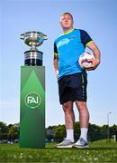 19 May 2025; North End United FC captain Paul Murphy during the FAI Junior Cup media day at FAI HQ in Dublin. Photo by Ben McShane/Sportsfile