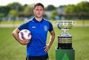 19 May 2025; Fairview Rangers AFC captain Shane Duggan during the FAI Junior Cup media day at FAI HQ in Dublin. Photo by Ben McShane/Sportsfile