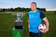 19 May 2025; North End United FC captain Paul Murphy during the FAI Junior Cup media day at FAI HQ in Dublin. Photo by Ben McShane/Sportsfile