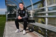 19 May 2025; Fairview Rangers AFC manager Mick Shiel during the FAI Junior Cup media day at FAI HQ in Dublin. Photo by Ben McShane/Sportsfile