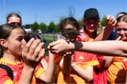 17 May 2025; Participants during the 2025 ZuCar Gaelic4Teens Festival Day at the North Campus, University of Limerick, Limerick. Photo by Tom Beary/Sportsfile