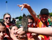 17 May 2025; Participants during the 2025 ZuCar Gaelic4Teens Festival Day at the North Campus, University of Limerick, Limerick. Photo by Tom Beary/Sportsfile