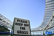 17 May 2025; A general view of the Aviva Stadium before the United Rugby Championship match between Leinster and Glasgow Warriors at the Aviva Stadium in Dublin. Photo by Sam Barnes/Sportsfile