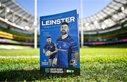 17 May 2025; A general view of the match programme before the United Rugby Championship match between Leinster and Glasgow Warriors at the Aviva Stadium in Dublin. Photo by Sam Barnes/Sportsfile