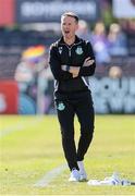 17 May 2025; Shamrock Rovers manager Collie O'Neill during the SSE Airtricity Women's Premier Division match between Bohemians and Shamrock Rovers at Dalymount Park in Dublin. Photo by Thomas Flinkow/Sportsfile