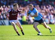 17 May 2025; Con O'Callaghan of Dublin in action against Johnny McGrath of Galway during the GAA Football All-Ireland Senior Championship Round 1 match between Galway and Dublin at Pearse Stadium in Galway. Photo by Piaras Ó Mídheach/Sportsfile
