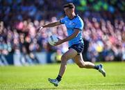 17 May 2025; Cormac Costello of Dublin on his way to scoring his side's first goal during the GAA Football All-Ireland Senior Championship Round 1 match between Galway and Dublin at Pearse Stadium in Galway. Photo by Piaras Ó Mídheach/Sportsfile