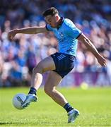 17 May 2025; Cormac Costello of Dublin shoots to score his side's first goal during the GAA Football All-Ireland Senior Championship Round 1 match between Galway and Dublin at Pearse Stadium in Galway. Photo by Piaras Ó Mídheach/Sportsfile