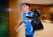 17 May 2025; Jimmy O'Brien of Leinster arrives before the United Rugby Championship match between Leinster and Glasgow Warriors at the Aviva Stadium in Dublin. Photo by Ramsey Cardy/Sportsfile