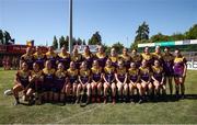 17 May 2025; The Wexford panel before the Leinster Senior Camogie final match between Wexford and Kilkenny at Netwatch Cullen Park in Carlow. There are no action pictures from this game at the request of the players. Photo by Michael P Ryan/Sportsfile