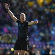 17 May 2025; Referee Shane Hynes during the Leinster GAA Hurling Senior Championship Round 4 match between Wexford and Offaly at Chadwicks Wexford Park in Wexford. Photo by Matt Browne/Sportsfile