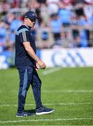 17 May 2025; Dublin manager Dessie Farrell before the GAA Football All-Ireland Senior Championship Round 1 match between Galway and Dublin at Pearse Stadium in Galway. Photo by Piaras Ó Mídheach/Sportsfile