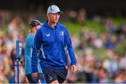 17 May 2025; Leinster head coach Leo Cullen before the United Rugby Championship match between Leinster and Glasgow Warriors at the Aviva Stadium in Dublin. Photo by Ramsey Cardy/Sportsfile