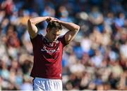 17 May 2025; Cillian McDaid of Galway during the GAA Football All-Ireland Senior Championship Round 1 match between Galway and Dublin at Pearse Stadium in Galway. Photo by Piaras Ó Mídheach/Sportsfile