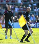 17 May 2025; Galway manager Pádraic Joyce during the GAA Football All-Ireland Senior Championship Round 1 match between Galway and Dublin at Pearse Stadium in Galway. Photo by Piaras Ó Mídheach/Sportsfile