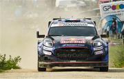 18 May 2025; Josh McErlean and Eoin Treacy compete in their Ford Puma Rally 1 during day four of the FIA World Rally Championship Rally de Portugal in Porto, Portugal. Photo by Philip Fitzpatrick/Sportsfile