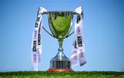 18 May 2025; The DS Consulting Cup before the TG4 Leinster LGFA Intermediate Championship final match between Laois and Westmeath at TEG Cusack Park in Mullingar, Westmeath. Photo by Seb Daly/Sportsfile