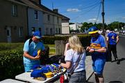18 May 2025; Tipperary supporters purchase merchandise before the Munster GAA Hurling Senior Championship Round 4 match between Tipperary and Waterford at FBD Semple Stadium in Thurles, Tipperary. Photo by Tyler Miller/Sportsfile