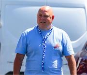 18 May 2025; Former Waterford and Ballygunner Senior Hurling manager Derek McGrath makes his way to the Munster GAA Hurling Senior Championship Round 4 match between Tipperary and Waterford at FBD Semple Stadium in Thurles, Tipperary. Photo by Ray McManus/Sportsfile