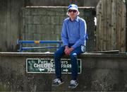 18 May 2025; Waterford supporter Eamon Kennedy, from Clonmel, relaxes on a garden wall, at Childers Park, before the Munster GAA Hurling Senior Championship Round 4 match between Tipperary and Waterford at FBD Semple Stadium in Thurles, Tipperary. Photo by Ray McManus/Sportsfile