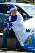 18 May 2025; Waterford supporter Shane Browne, from Tramore, before the Munster GAA Hurling Senior Championship Round 4 match between Tipperary and Waterford at FBD Semple Stadium in Thurles, Tipperary. Photo by Ray McManus/Sportsfile