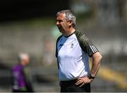 18 May 2025; Clare manager Peter Keane before the GAA Football All-Ireland Senior Championship Round 1 match between Clare and Down at Zimmer Biomet Páirc Chíosóg in Ennis, Clare. Photo by Tom Beary/Sportsfile