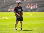18 May 2025; Mayo manager Kevin McStay before the GAA Football All-Ireland Senior Championship Round 1 match between Mayo and Cavan at Hastings Insurance MacHale Park in Castlebar, Mayo. Photo by Piaras Ó Mídheach/Sportsfile