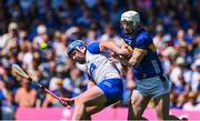 18 May 2025; Stephen Bennett of Waterford is tackled by Michael Breen of Tipperary during the Munster GAA Hurling Senior Championship Round 4 match between Tipperary and Waterford at FBD Semple Stadium in Thurles, Tipperary. Photo by Ray McManus/Sportsfile