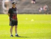 18 May 2025; Mayo manager Kevin McStay before the GAA Football All-Ireland Senior Championship Round 1 match between Mayo and Cavan at Hastings Insurance MacHale Park in Castlebar, Mayo. Photo by Piaras Ó Mídheach/Sportsfile