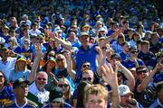 18 May 2025; Tipperary supporters, amongst the 28,758 attendance, during the Munster GAA Hurling Senior Championship Round 4 match between Tipperary and Waterford at FBD Semple Stadium in Thurles, Tipperary. Photo by Ray McManus/Sportsfile