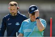 18 May 2025; Dublin manager Niall Ó Ceallacháin during the Leinster GAA Hurling Senior Championship Round 4 match between Kilkenny and Dublin at UPMC Nowlan Park in Kilkenny. Photo by Ramsey Cardy/Sportsfile
