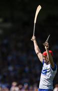 18 May 2025; Tadhg de Burca of Waterford calls for a new hurl after his was broken during the Munster GAA Hurling Senior Championship Round 4 match between Tipperary and Waterford at FBD Semple Stadium in Thurles, Tipperary. Photo by Ray McManus/Sportsfile