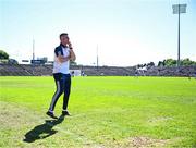 18 May 2025; Cavan manager Raymond Galligan during the GAA Football All-Ireland Senior Championship Round 1 match between Mayo and Cavan at Hastings Insurance MacHale Park in Castlebar, Mayo. Photo by Piaras Ó Mídheach/Sportsfile
