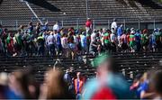18 May 2025; Spectators leave the ground after the GAA Football All-Ireland Senior Championship Round 1 match between Mayo and Cavan at Hastings Insurance MacHale Park in Castlebar, Mayo. Photo by Piaras Ó Mídheach/Sportsfile