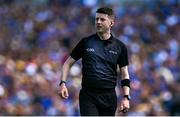 18 May 2025; Referee Sean Stack during the Munster GAA Hurling Senior Championship Round 4 match between Tipperary and Waterford at FBD Semple Stadium in Thurles, Tipperary. Photo by Tyler Miller/Sportsfile