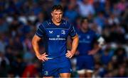 17 May 2025; Scott Penny of Leinster during the United Rugby Championship match between Leinster and Glasgow Warriors at the Aviva Stadium in Dublin. Photo by Ramsey Cardy/Sportsfile