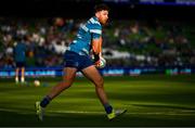 17 May 2025; Hugo Keenan of Leinster before the United Rugby Championship match between Leinster and Glasgow Warriors at the Aviva Stadium in Dublin. Photo by Ramsey Cardy/Sportsfile