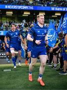 17 May 2025; Jamie Osborne of Leinster during the United Rugby Championship match between Leinster and Glasgow Warriors at the Aviva Stadium in Dublin. Photo by Ramsey Cardy/Sportsfile